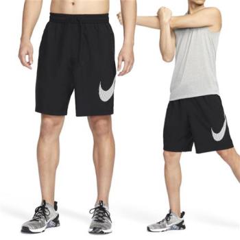 Nike AS M NK DF FORM 9IN SHORT GCEL 男款 黑色 運動 短褲 HJ3957-010