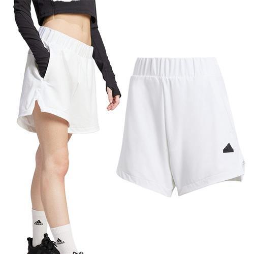 Adidas W Z.N.E. WVN SH 女 白 運動 基本款 休閒 舒適 下著 短褲 IN9481