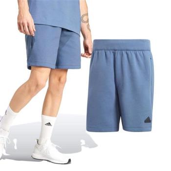 Adidas Z.N.E. Premium Shorts 男 藍 運動 休閒 舒適 短褲 IR5220