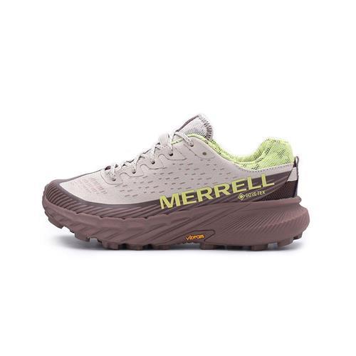 MERRELL AGILITY PEAK 5 GORE-TEX 防潑水跑鞋 淺卡其 ML068166 女鞋