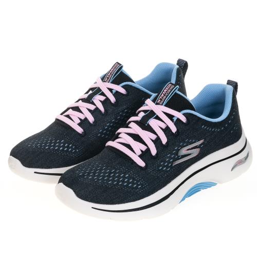 SKECHERS 女鞋 健走系列 GO WALK ARCH FIT 2.0 (125311BKBL)