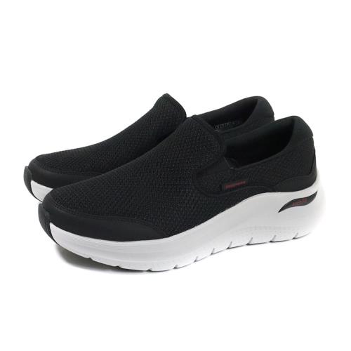 SKECHERS ArchFit 懶人休閒鞋 男鞋 黑色 232706BKGY no790