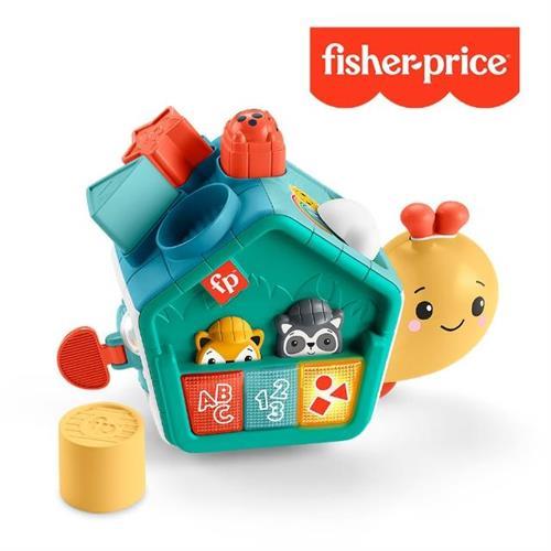 【Fisher price 費雪】可愛蝸牛爬行積木盒