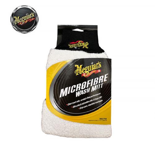 【Meguiars美克拉】 台灣公司貨 超細纖維洗車手套 MICROFIBER Wash Mitt x3002