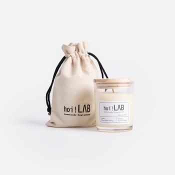 【hoi!LAB】實驗室-天然大豆香氛蠟燭-白琥珀玫瑰