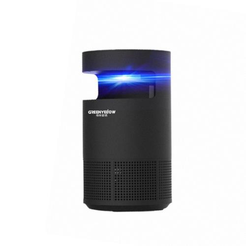 Greenyellow｜吸入式仿生低噪捕蚊燈-武士黑