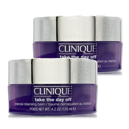CLINIQUE倩碧 黑活炭深層淨毛孔卸妝膏125ml*2 - 雙瓶組 (正統公司貨)