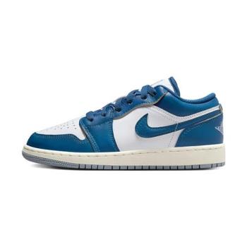 Nike Air Jordan 1 Low SE 大童 藍 運動 休閒 喬丹 AJ1 休閒鞋 FN9137-141