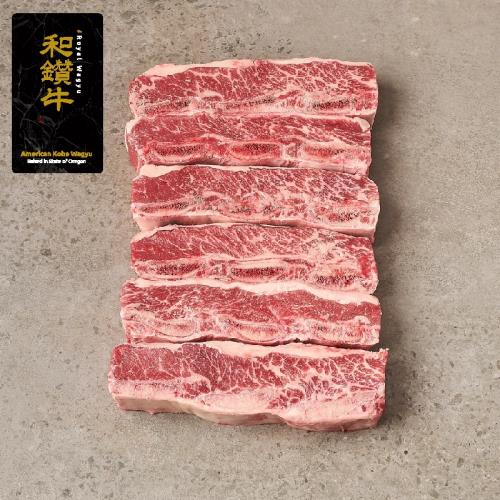 【漢克嚴選】美國和鑽牛雪花帶骨牛小排_8片組(共2包,  500g±10%/包)_折扣