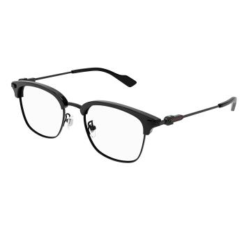 【Gucci】古馳 鈦金屬 光學鏡框 GG1606OK 001 52mm 方形鏡框 眉框眼鏡