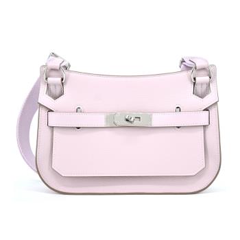 Hermes 愛馬仕 Jypsiere mini Evercolor 牛皮斜揹包(09夢幻紫/W刻/銀釦)