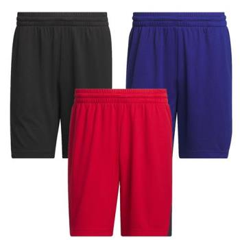Adidas 短褲 籃球褲 男裝 排汗 口袋 黑/藍/紅【運動世界】IR5534/IR5537/IR5535