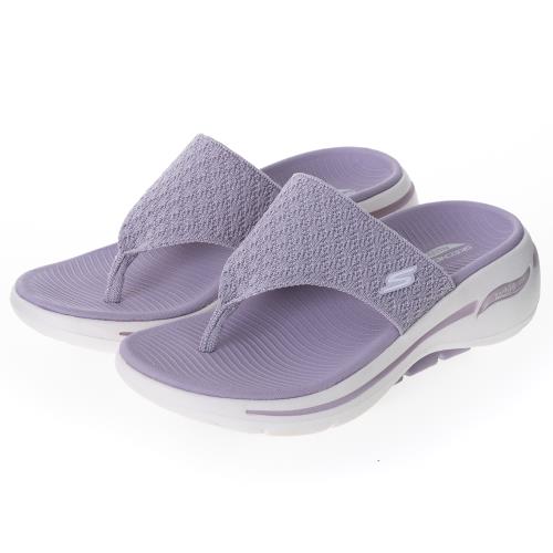 SKECHERS 女鞋 健走系列涼拖鞋 GO WALK ARCH FIT SANDAL (140803LIL)