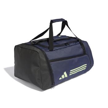 adidas 健身包 Essentials 3-Stripes 藍 綠 可調背帶 旅行袋 愛迪達 IR9820