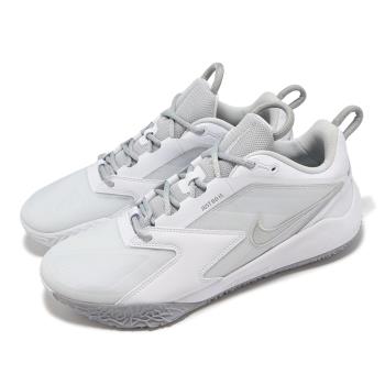Nike 排球鞋 Air Zoom HyperAce 3 男鞋 女鞋 灰 銀 緩衝 室內運動 羽排鞋 運動鞋 FQ7074-001