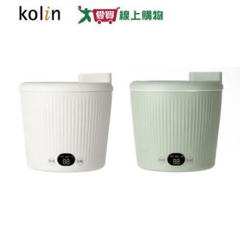 Kolin歌林 0.8Lmini陶瓷萬用鍋 KHL-SD2361W-白/綠 【愛買】