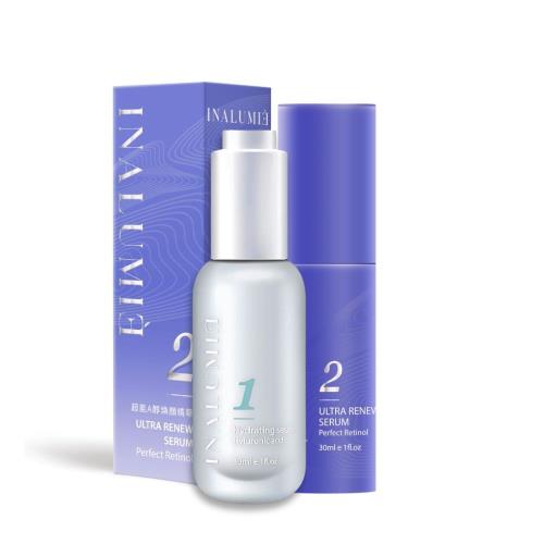 【INALUMIE 芙木之光】溫和煥膚水潤組《保濕精華+A醇精華》