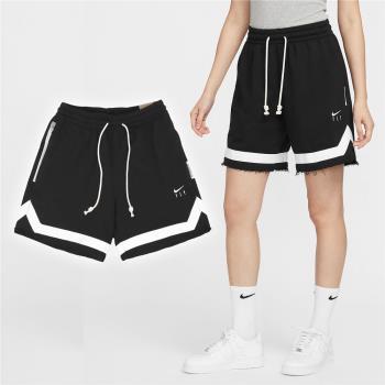 Nike 短褲 Swoosh Fly Shorts 女款 黑 白 速乾 寬鬆 運動褲 FN0149-010