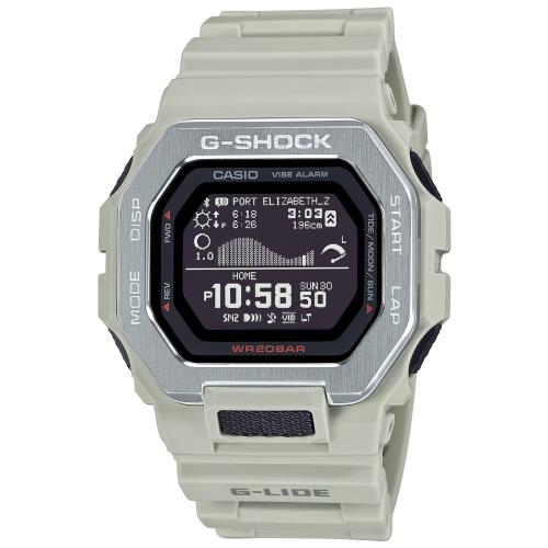 CASIO G-SHOCK  藍牙連線 衝浪時尚電子腕錶 GBX-100-8