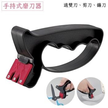 日本COGIT波浪型手持式鑽石磨刀器937453(金鋼砂塗層彈簧鋼)