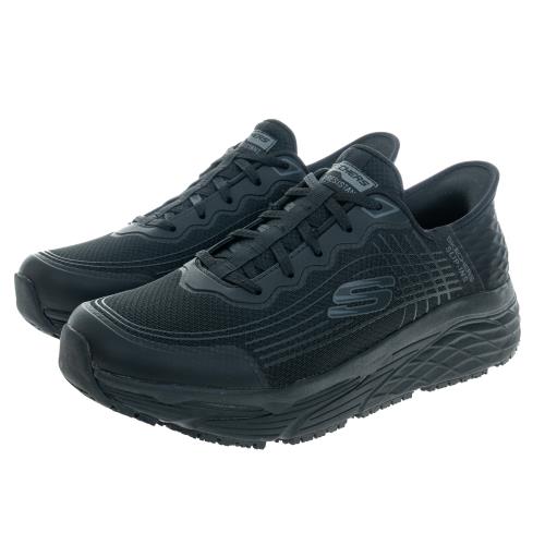 SKECHERS 男鞋 工作鞋系列 瞬穿舒適科技 MAX CUSHIONING ELITE SR 寬楦款 (200231WBLK)