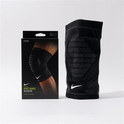 Nike Pro Knitted 黑白色 針織護膝套 DRI-FIT 護具 N100066903-1XL