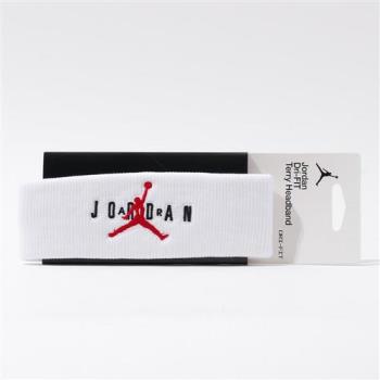 Nike JORDAN JUMPMAN TERRY 白色 吸汗 毛巾布材質 運動 頭帶 J100758013-4OS