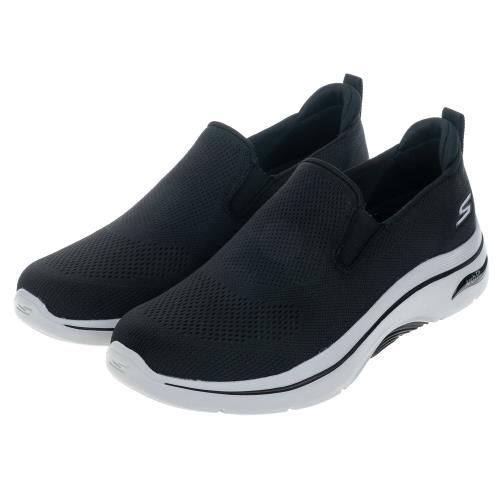 SKECHERS 男鞋 健走系列 GO WALK ARCH FIT 2.0 (216518BKGY)