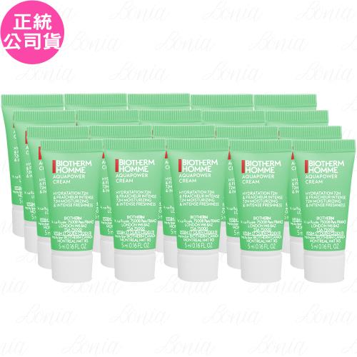 BIOTHERM碧兒泉 男仕活泉多水72H超保濕凝露(5ml)*20(公司貨)