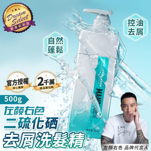 【DREAMSELECT】左顏右色 二硫化硒去屑洗髮精 500g 洗髮露 洗髮水 洗髮精 去屑洗髮精 洗髮乳 控油去屑 洗髮液
