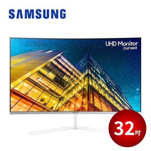 SAMSUNG 32吋 4K UHD 曲面顯示器 U32R591CWC