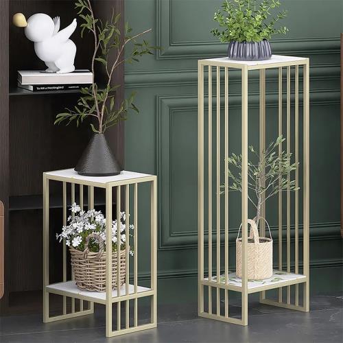 【托馬斯威爾】輕奢北歐綠蘿綠植花盆架(花架/屏風架/玄關架/置物架)