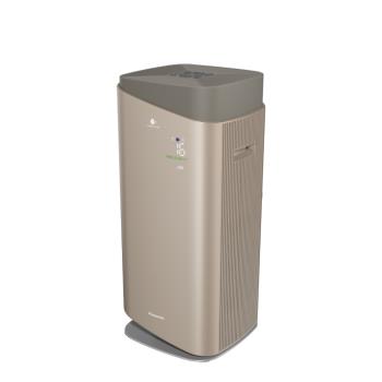 Panasonic國際牌 F-P75MH Panasonic國際牌 F-P75MH空氣清淨機,搭載HEPA濾網與活性碳脫臭濾網,有效過濾PM2.5與異味,適用15坪空間,金色系設計優雅,運轉音僅23dBA靜音模式,臺灣製造能源效率第一級,機身輕巧9.2kg,1年保固BSMI認證R73023,完美守護居家空氣健康。