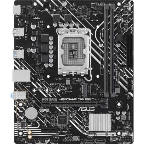 ASUS華碩 PRIME H610M-F D4 R2.0 裝機板 主機板 / LGA1700 14代 / DDR4