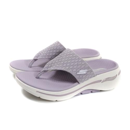 SKECHERS ArchFit 夾腳拖鞋 女鞋 紫色 140803LIL no821