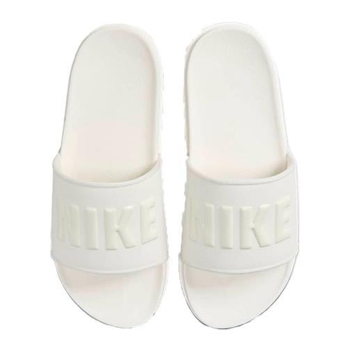 Nike 拖鞋 女鞋 海綿 軟底 Offcourt Slide 米白【運動世界】BQ4632-111