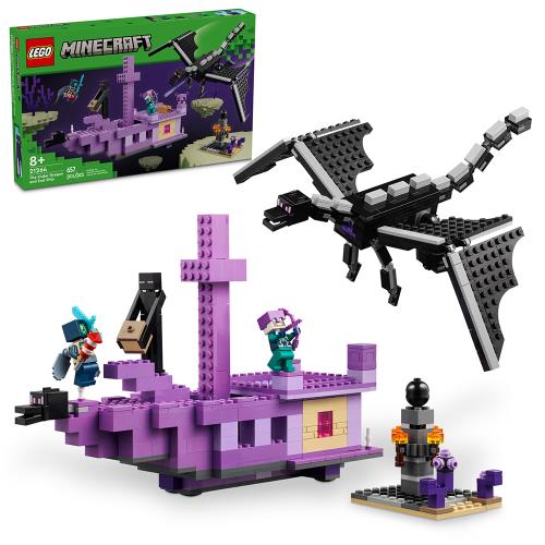 LEGO樂高積木 21264 202406 Minecraft 系列 - The Ender Dragon and End Ship