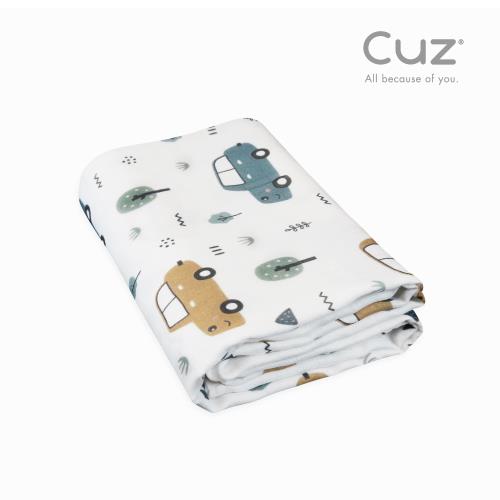 Cuz 竹纖維有機棉紗布巾-120x120cm (多款任選)