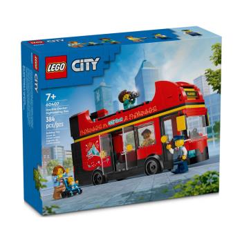 LEGO樂高積木 60407 202406 城市系列 - 紅色雙層觀光巴士