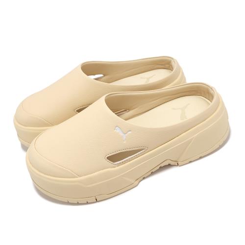 Puma 穆勒鞋 CA. Mule Wns 女鞋 橘黃 皮革 厚底 休閒鞋 39524902