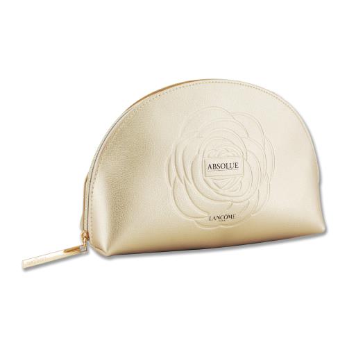 【LANCOME 蘭蔻】VIP金色璀璨化妝包