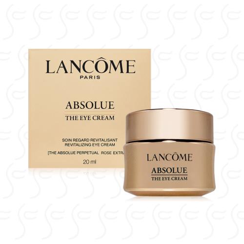 LANCOME蘭蔻 絕對完美永生玫瑰肽金逆時眼霜20ml 新款上市