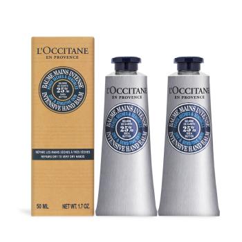 LOCCITANE 歐舒丹 乳油木密集修護手膜霜(50ml)X2