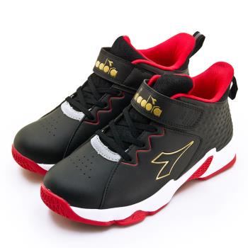 【DIADORA】大童 迪亞多那 22.5cm-25cm超寬楦避震籃球鞋 STABLE系列 黑紅 11117