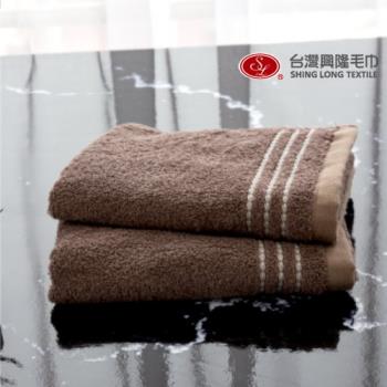 【臺灣興隆毛巾製】維納斯 抗臭防黴毛巾-咖啡色(單條裝)