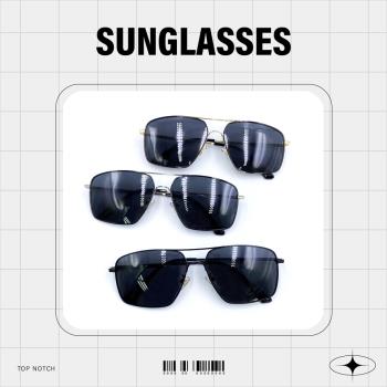 【GUGA】偏光金屬太陽眼鏡 潮酷流行款 UV400 100%紫外線 不鏽鋼材質 5040