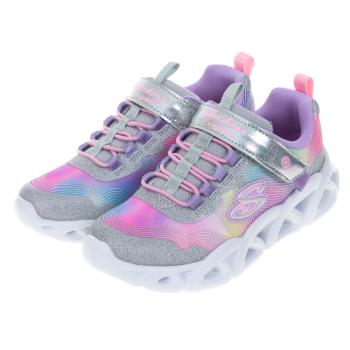 SKECHERS 童鞋 女童系列燈鞋 TWISTY BRIGHTS 2.0 (302339LSMLT)