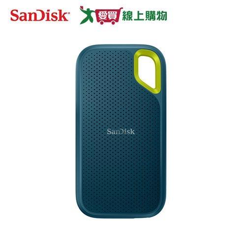 SanDisk E61 2TB 行動固態硬碟-夜幕綠【愛買】