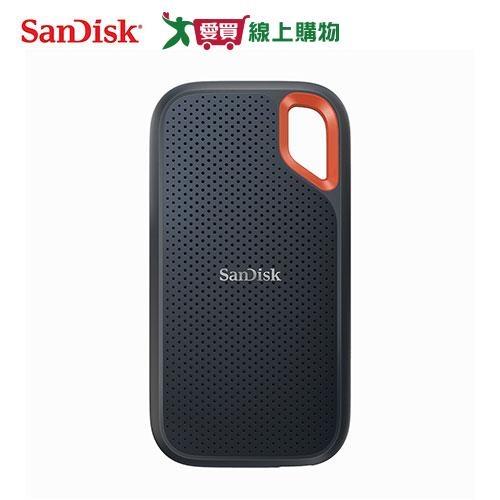 SanDisk E61 2TB 行動固態硬碟- 黑【愛買】