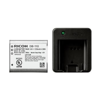 RICOH 理光 GRIII GRIIIX 配件 - 原廠電池充電器組(公司貨)